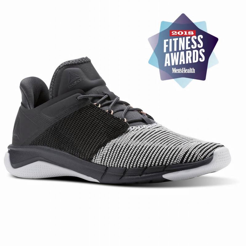Adidasi Alergare Reebok Fast Flexweave Dama Albi/Gri/Negrii Romania VK8846QL
